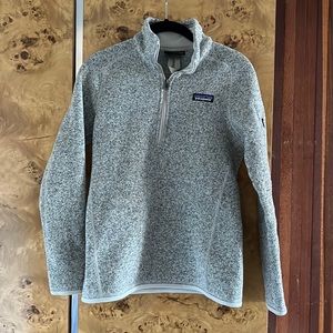 Women's Better Sweater® 1/4-Zip Fleece XS Grey